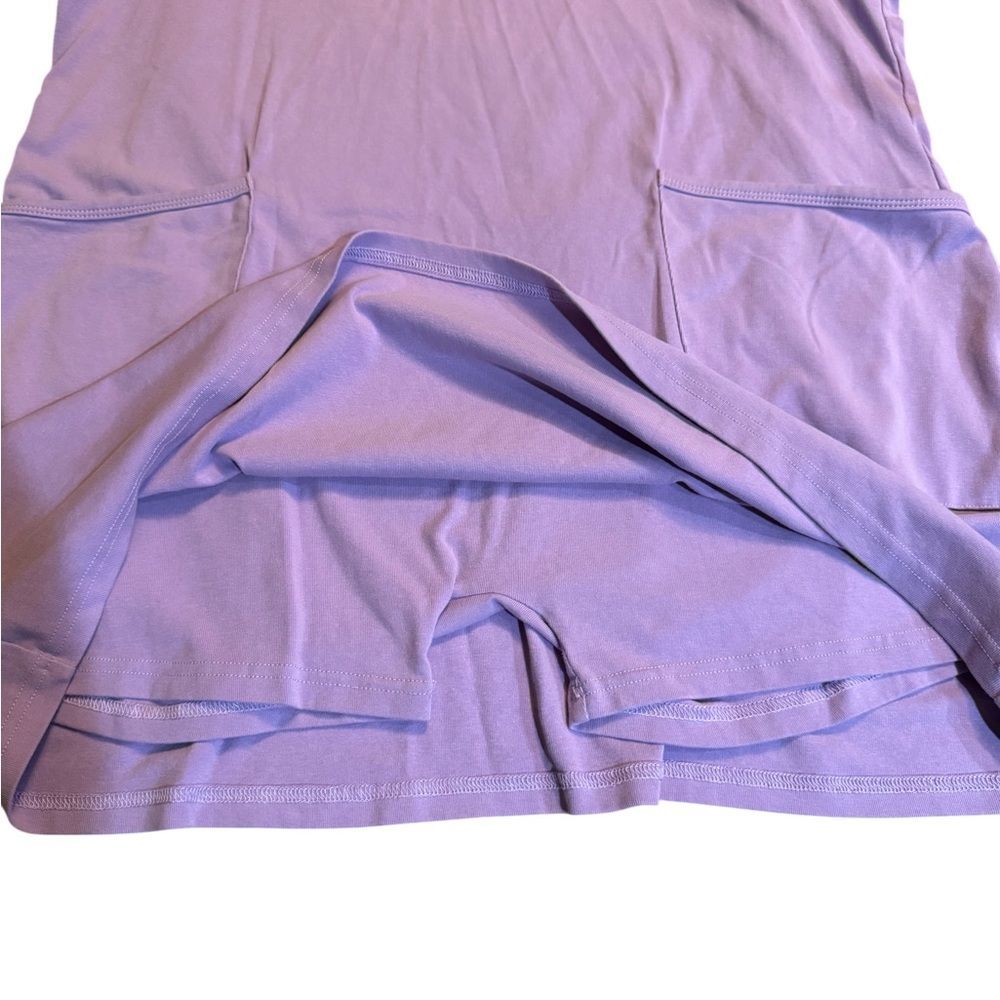 TARSE Women’s Athletic Dress With Hidden Shorts And Dual Pockets In  Lavender XL - Picture 7 of 16